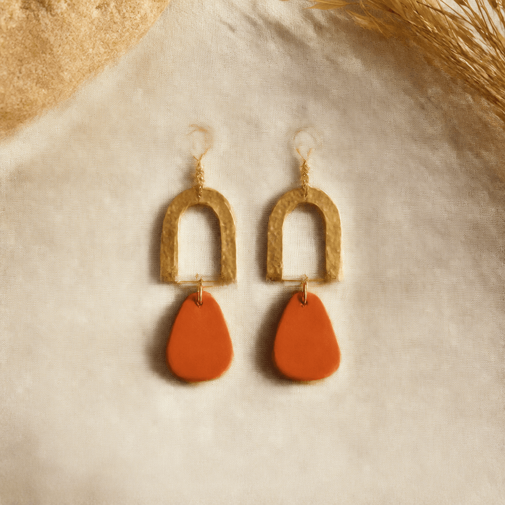 Terracotta Sunset Earrings